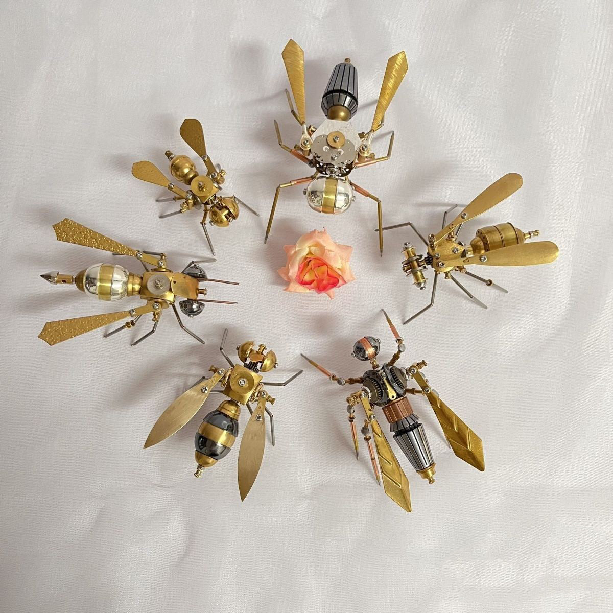 Steampunk Mechanical Bee Combination