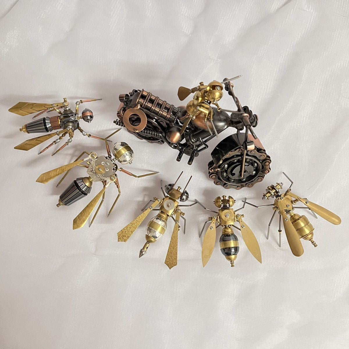 Steampunk Mechanical Bee Combination