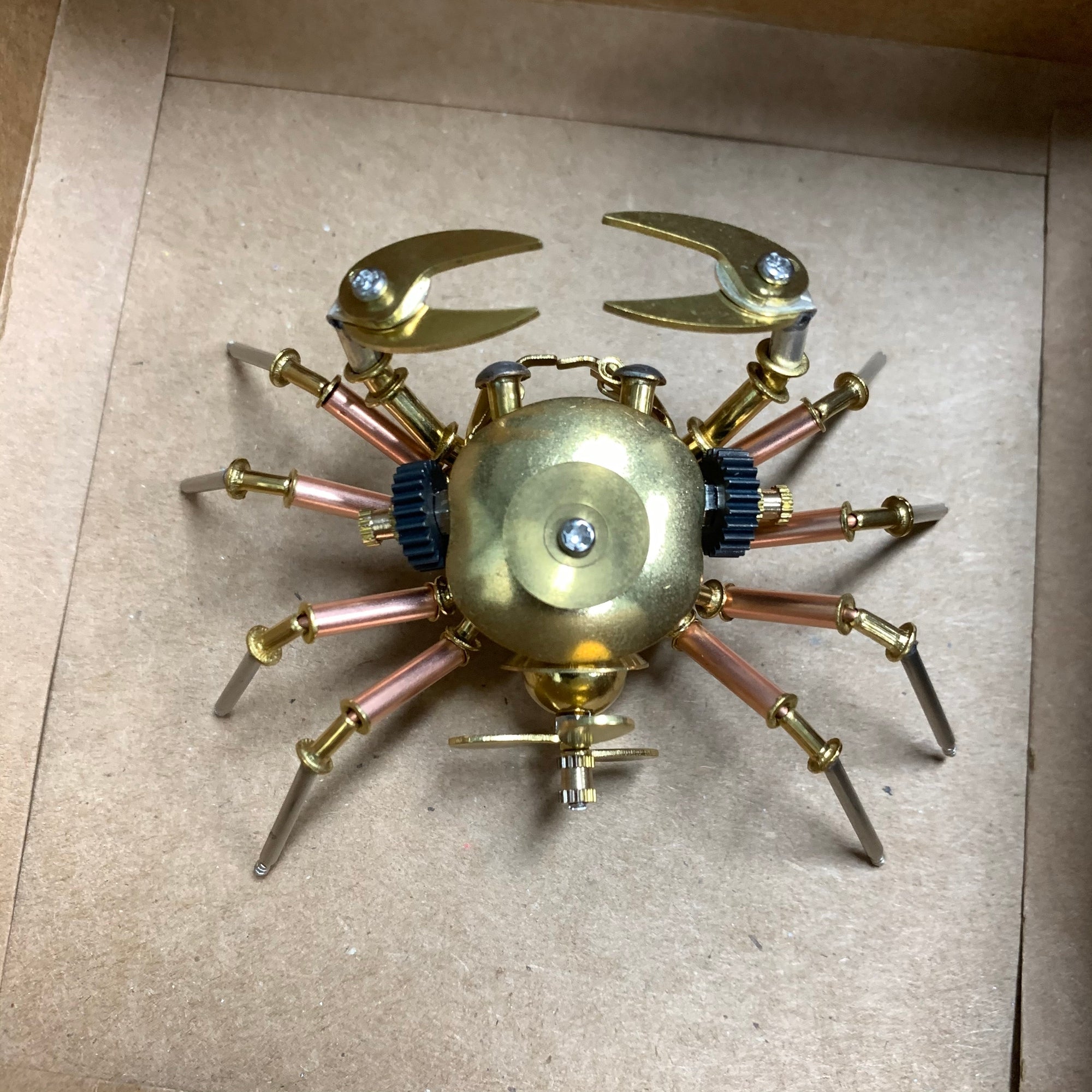 Steampunk Mechanical Crab