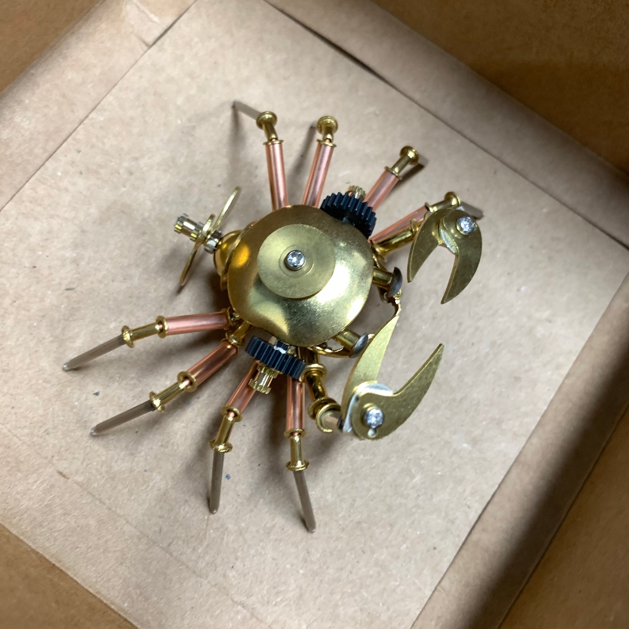 Steampunk Mechanical Crab