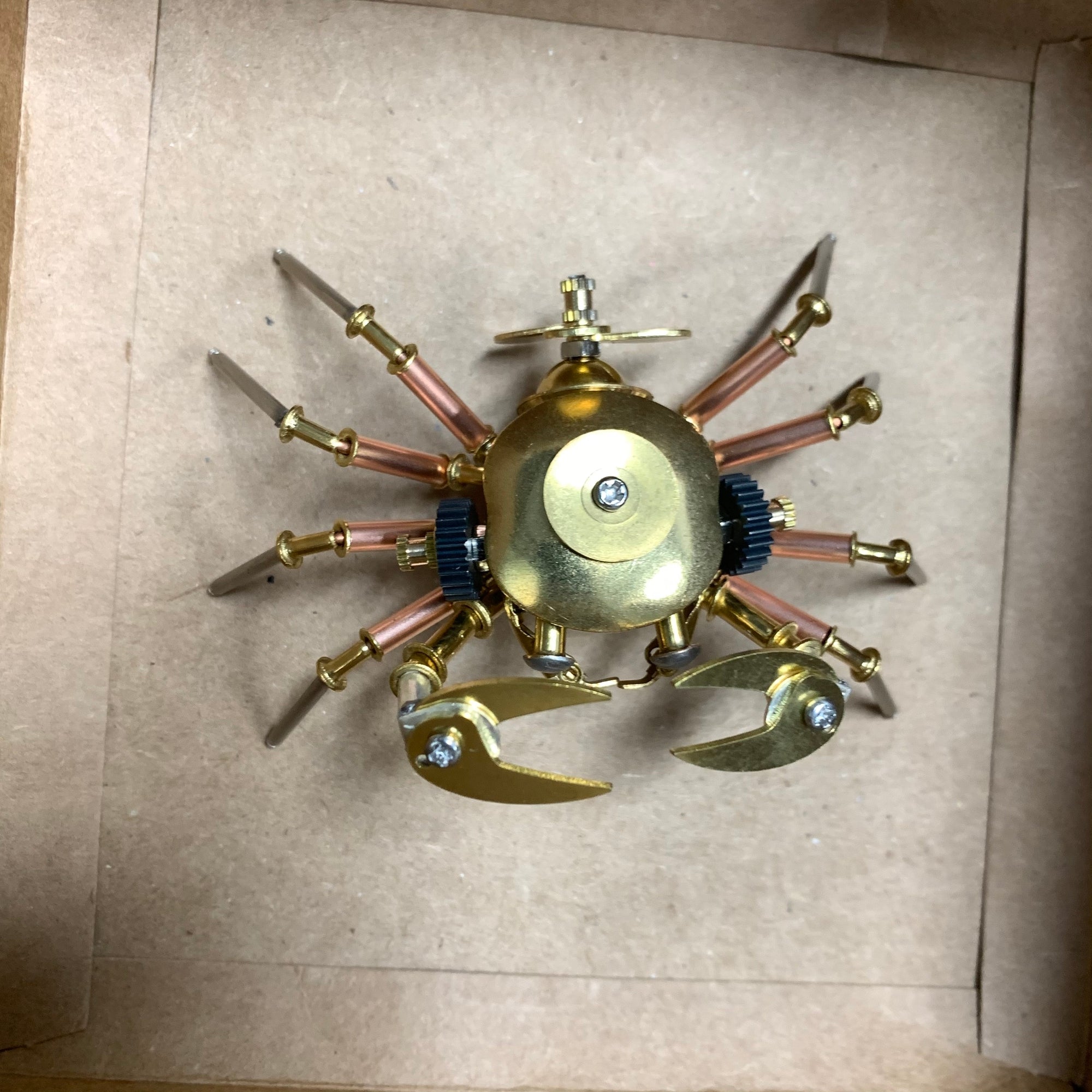 Steampunk Mechanical Crab
