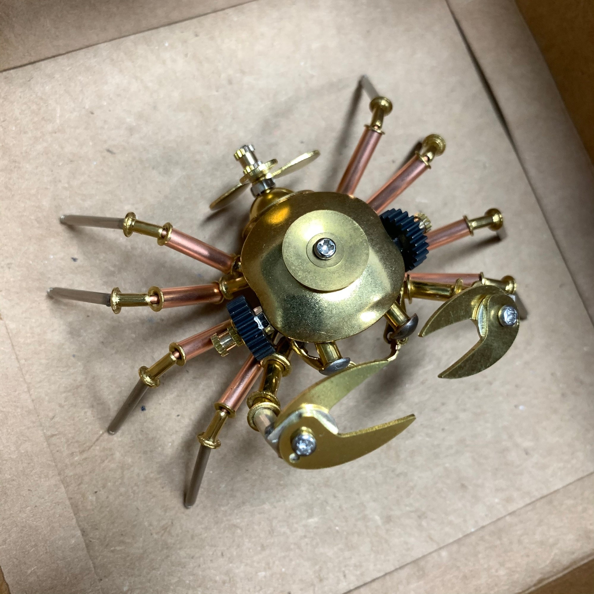 Steampunk Mechanical Crab