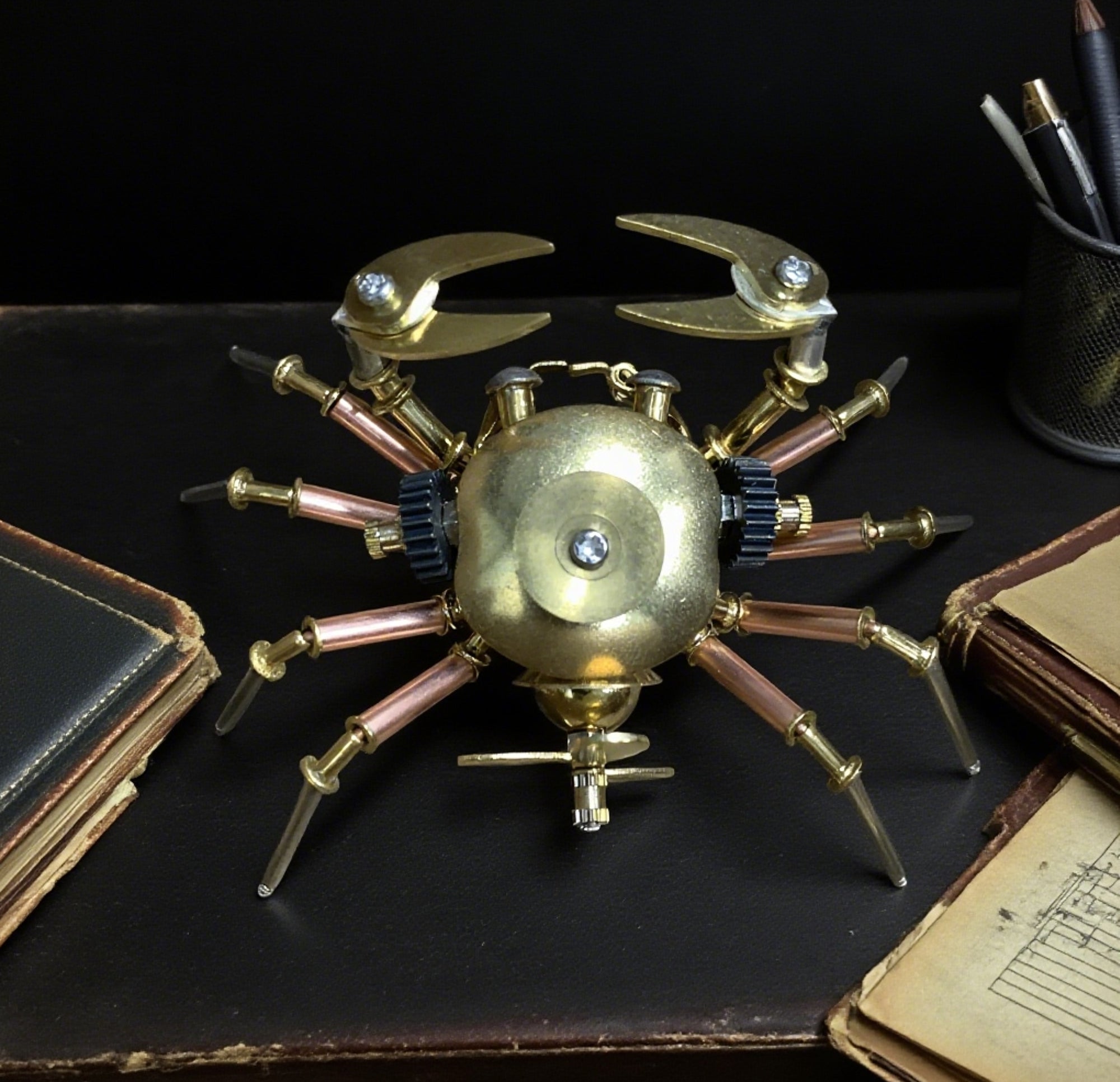 Steampunk Mechanical Crab
