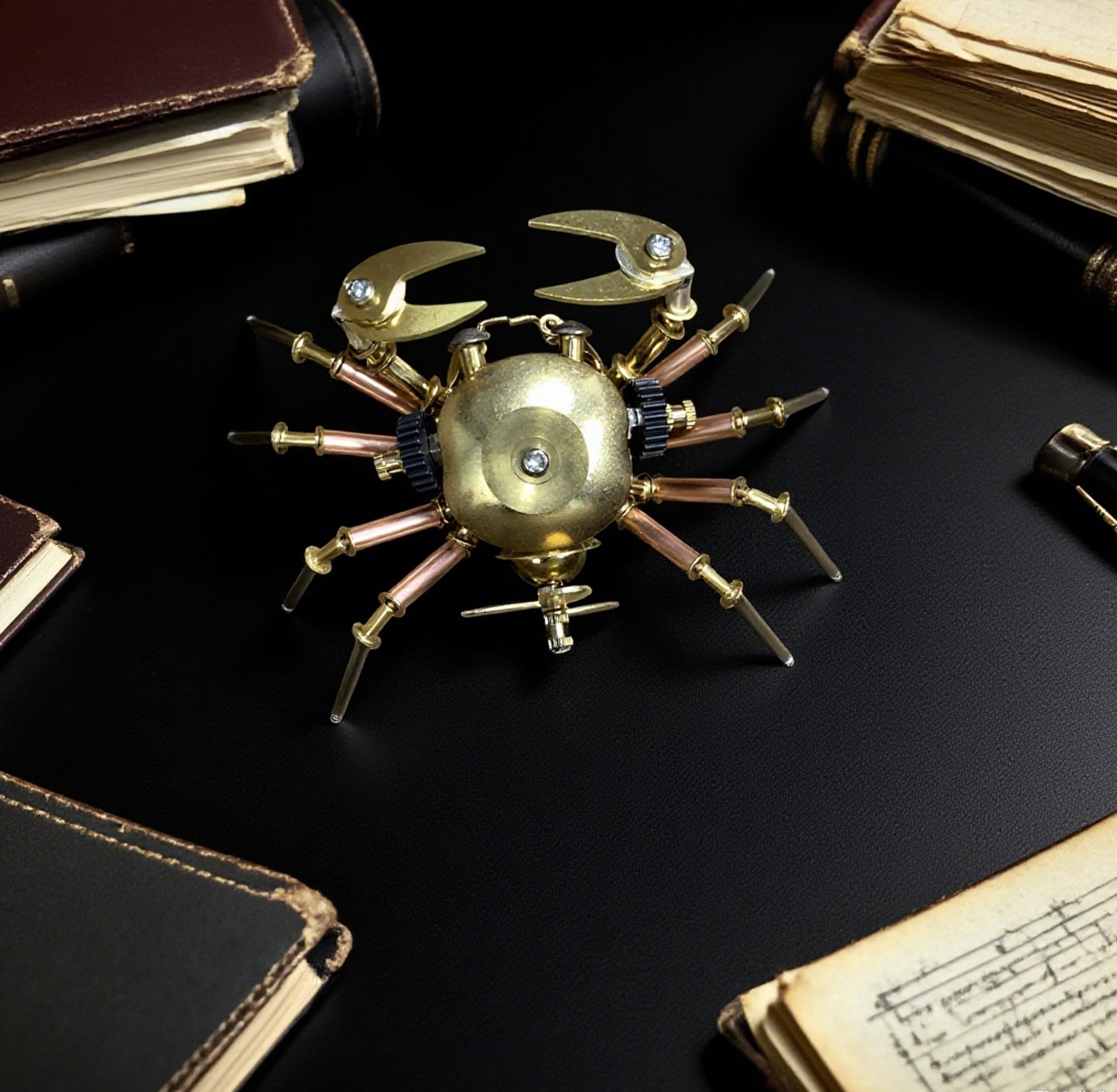 Steampunk Mechanical Crab