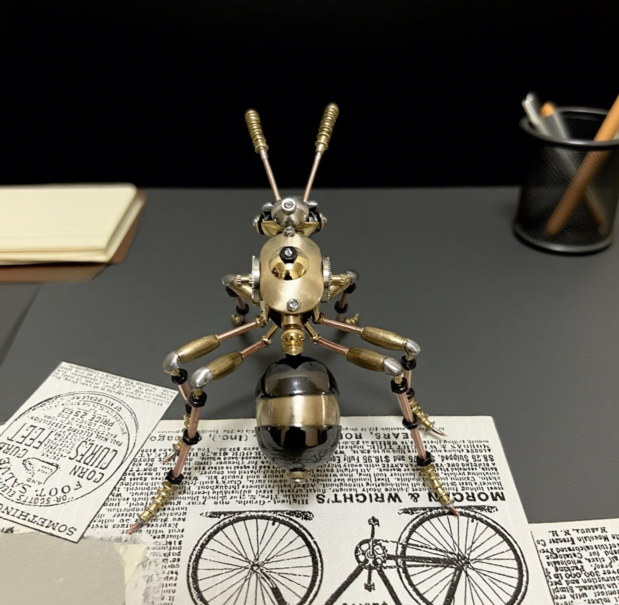 Steampunk Mechanical ant A