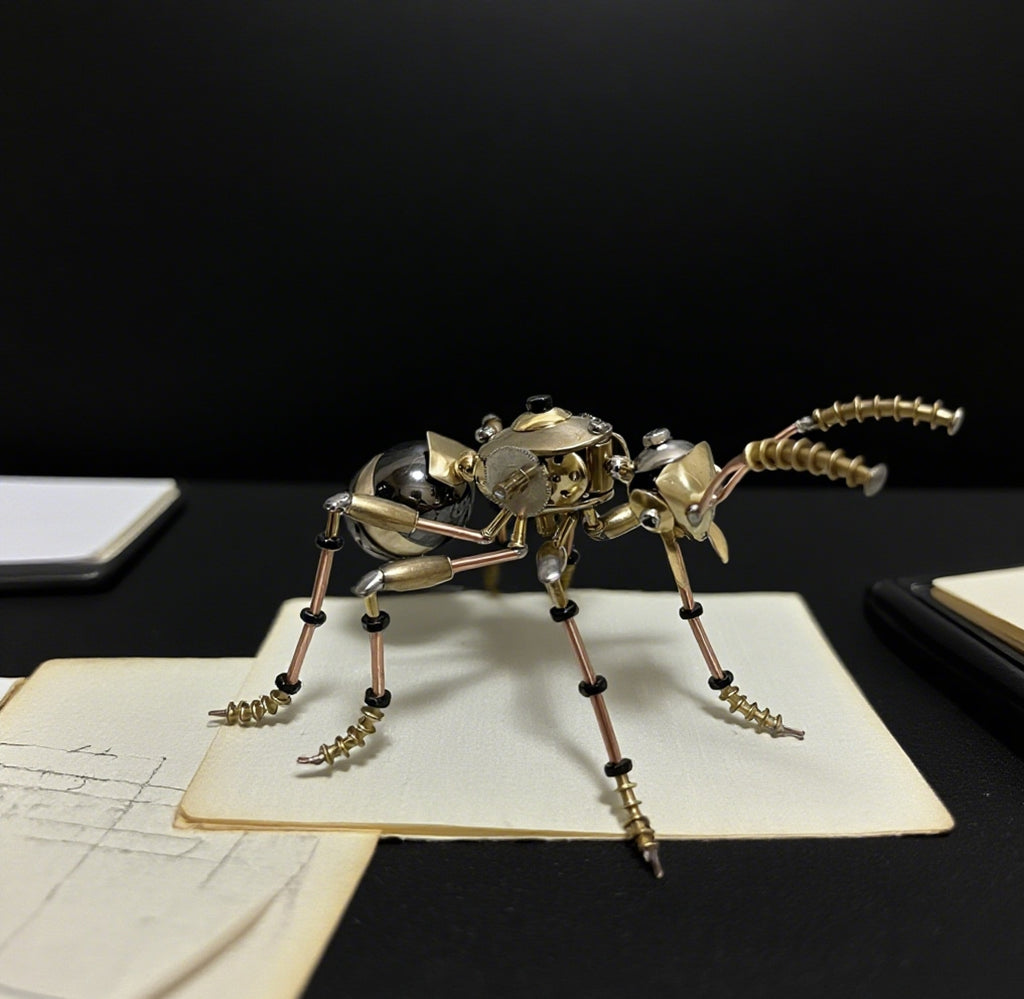 Steampunk Mechanical ant A