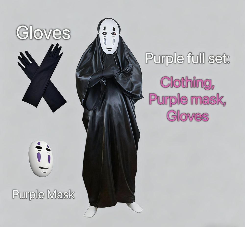 Faceless man set